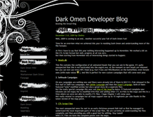 Tablet Screenshot of blog.dark-omen.org